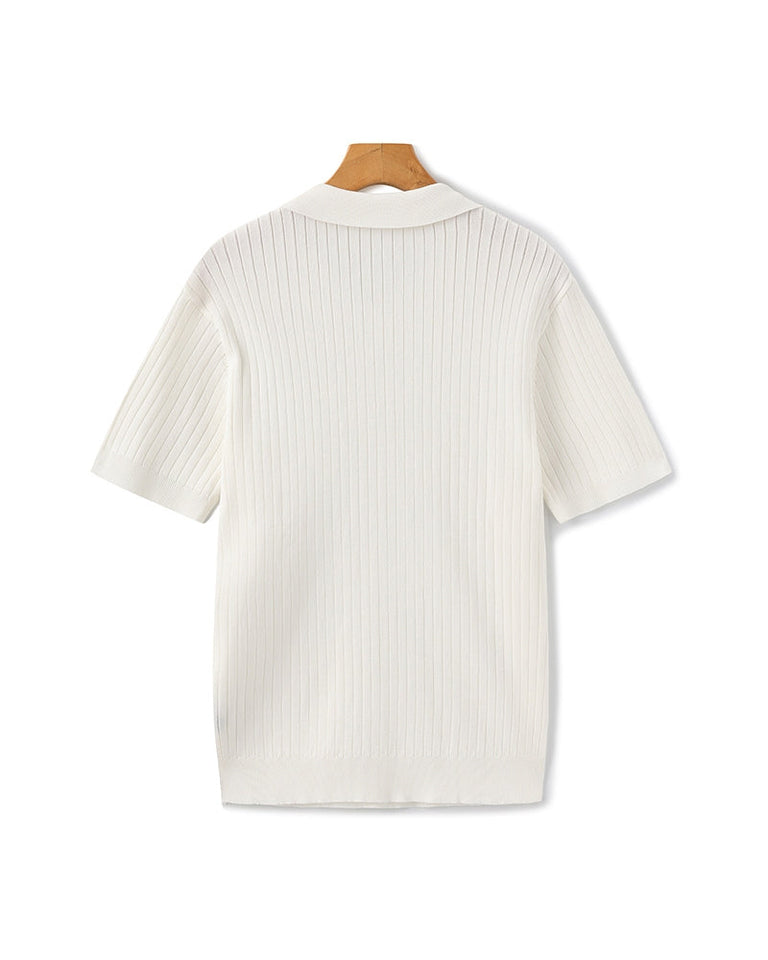 Premium Ribbed Polo