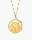 Zodiac Sign Necklace - Gold